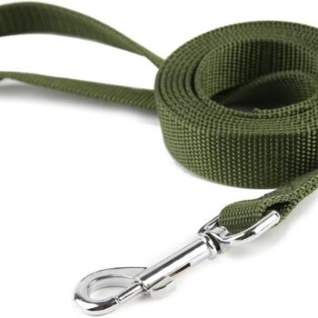 Nylon Dog Training Leash, Traction Rope, 4Ft /5 Foot /6 Feet Long, 5/8 inch 3/4 Inch 1 Inch Wide, for Small and Medium Dogs